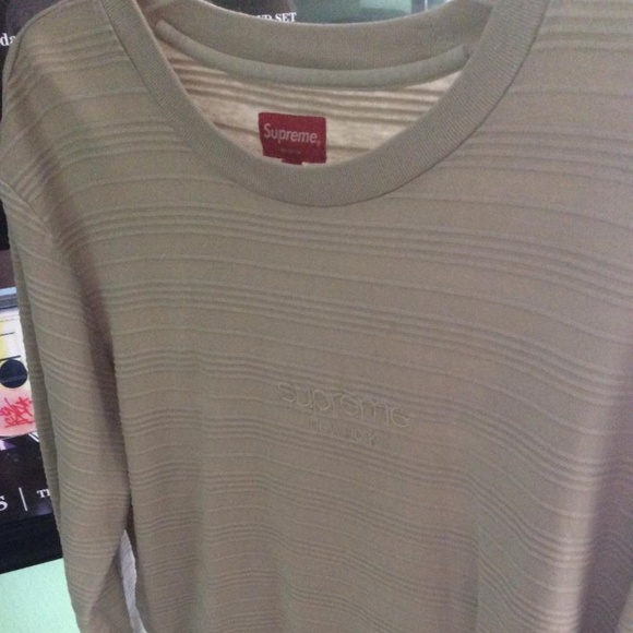 Supreme raised ribbed long sleeve - Picture 1 of 5
